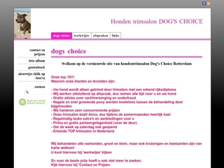 DOG'S CHOICE HONDENTRIMSALON