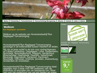 NAGTEGAAL TUINVERZORGING RON