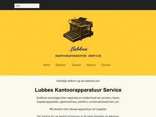 LUBBES KANTOORAPPARATUUR SERVICE