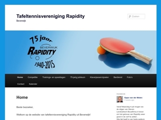 RAPIDITY TAFELTENNISVERENIGING