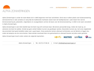ALPHA ZONWERINGEN