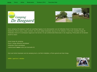 CAMPING DE BOOGAARD