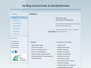 DE RUIG SCHOONMAAK EN BEDRIJFSDIENSTEN