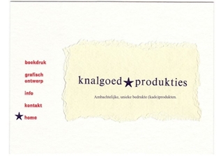 KNALGOED PRODUKTIES