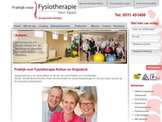 PRAKTIJK VOOR FYSIOTHERAPIE KOLLUM/GRIJPSKERK