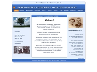 GENEALOGISCH TIJDSCHRIFT V OOST-BRABANT