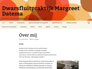 DWARSFLUITPRAKTIJK MARGREET DATEMA