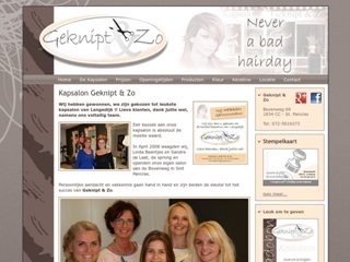 KAPSALON GEKNIPT EN ZO