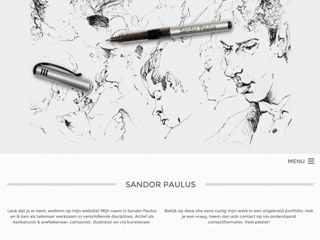 KARIKATURIST EN BEELDEND KUNSTENAAR SANDOR PAULUS