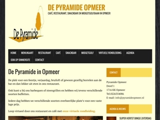 PYRAMIDE CAFE RESTAURANT PARTYCENTRUM DE