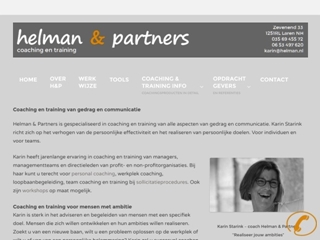HELMAN EN PARTNERS TRAINING & COACHING