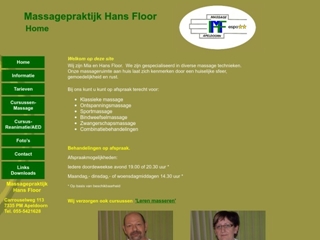 FLOOR MASSAGEPRAKTIJK HANS