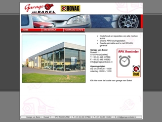 BAKEL GARAGE VAN