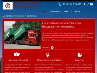 KORTENOEVER EN ZN TRANSPORT A J