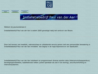 AAR INSTALLATIEBEDRIJF PAUL VD