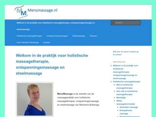 BOLSENGA HOLISTISCHE MASSAGEPRAKTIJK MARIANNE