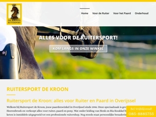 KWAKKEL RUITERSPORT DE KROON H J