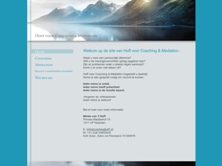 HOFF VOOR COACHING & MEDIATION