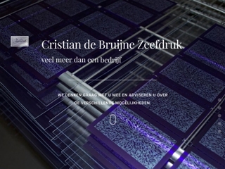 BRUIJNE ZEEFDRUK CRISTIAN DE