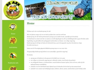 ARK KINDEROPVANG OP DE BOERDERIJ DE