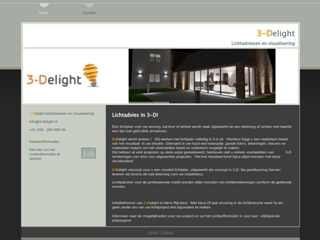 3-DELIGHT LICHTADVIEZEN EN VISUALISERING