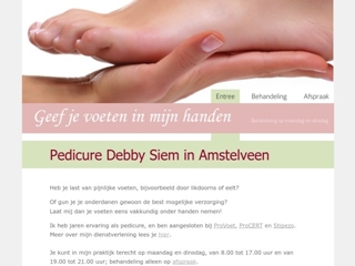 PEDICURE DEBBY SIEM