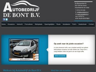 BONT AUTOBEDRIJF BV DE