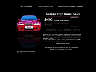 AUTOBEDRIJF HANS KOUS