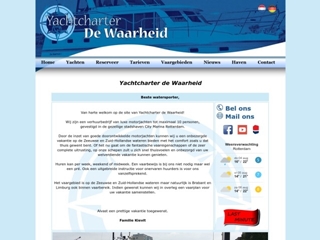 YACHTCHARTER DE WAARHEID