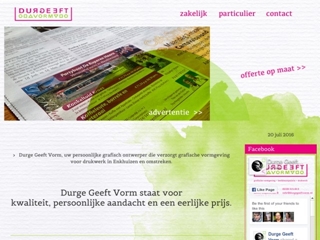 DURGE GEEFT VORM