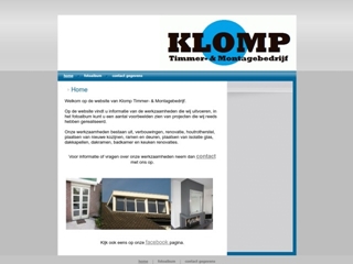 KLOMP TIMMER- & MONTAGEBEDRIJF