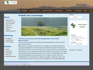 PRAKTIJK VOOR PSYCHOLOGIE MENS EN FUNCTIE