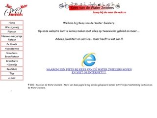 WATER TWEEWIELERS KEES VD