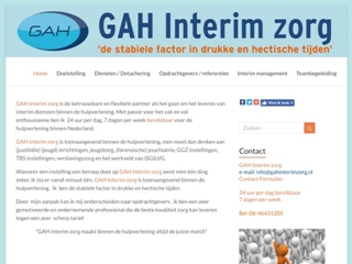 GAH INTERIM ZORG