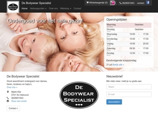 DE BODYWEAR SPECIALIST