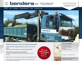BENDERS BV ZAND EN GRIND
