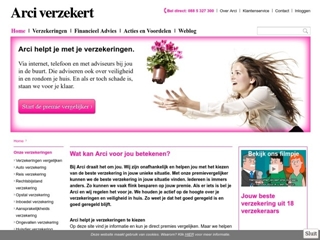 ARCI GROEP FINANCIELE DIENSTVERLENING