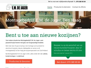KUNSTSTOF-RAMENBEDRIJF E M DE JAGER