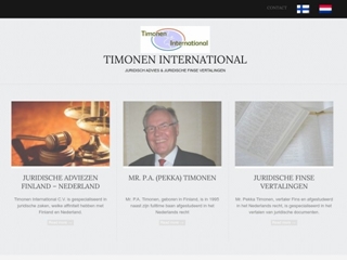 TIMONEN INTERNATIONAL CV