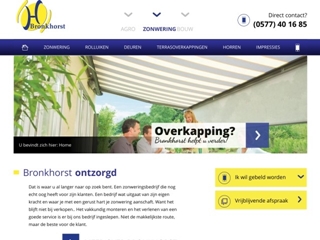 H. BRONKHORST ZONWERING & MONTAGE