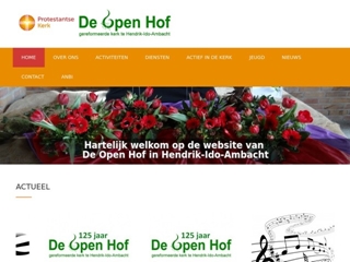 GEREFORMEERDE KERK OPEN HOF DE