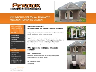 BOUW- EN KLUSSENBEDRIJF PERDOK