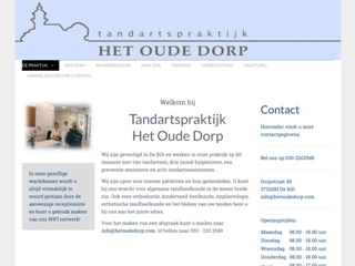 TANDARTSPRAKTIJK HET OUDE DORP