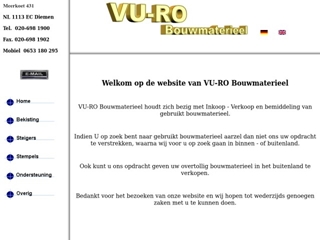 VU-RO BOUWMATERIEEL