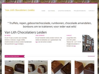 LITH CHOCOLATIERS VAN