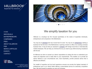 HILLBROOK EXPATRIATE TAX SOLUTIONS