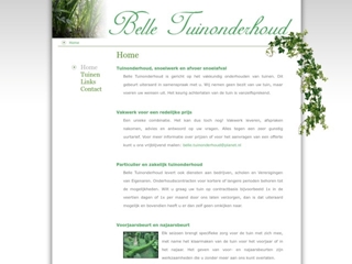 BELLE TUINONDERHOUD