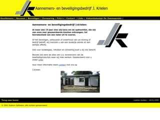 KRIELEN AANNEMERSBEDRIJF J