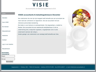 VISIE ACCOUNTANTS EN BELASTINGADVISEURS BV