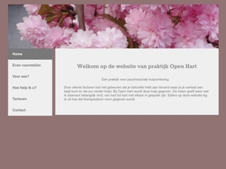 OPEN HART PRAKTIJK VOOR PSYCHOSOCIALE HULPVERLENING
